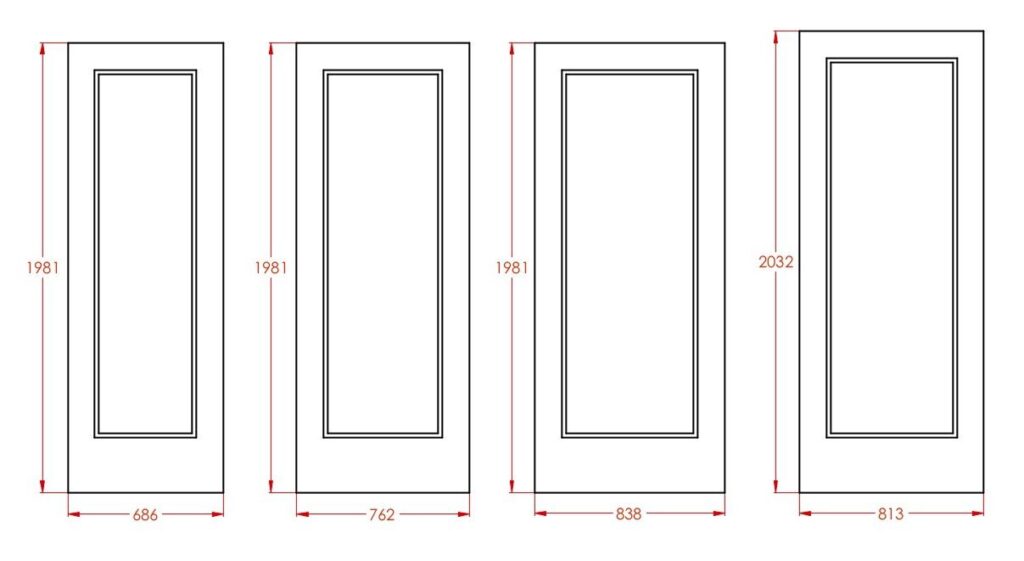 ukuran pintu kamar mandi