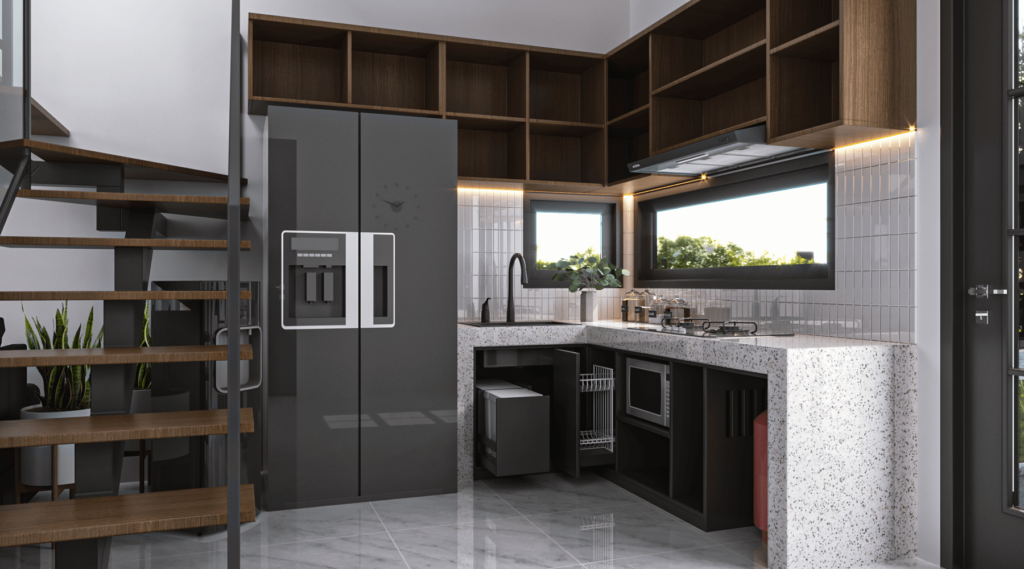 kitchen set adalah