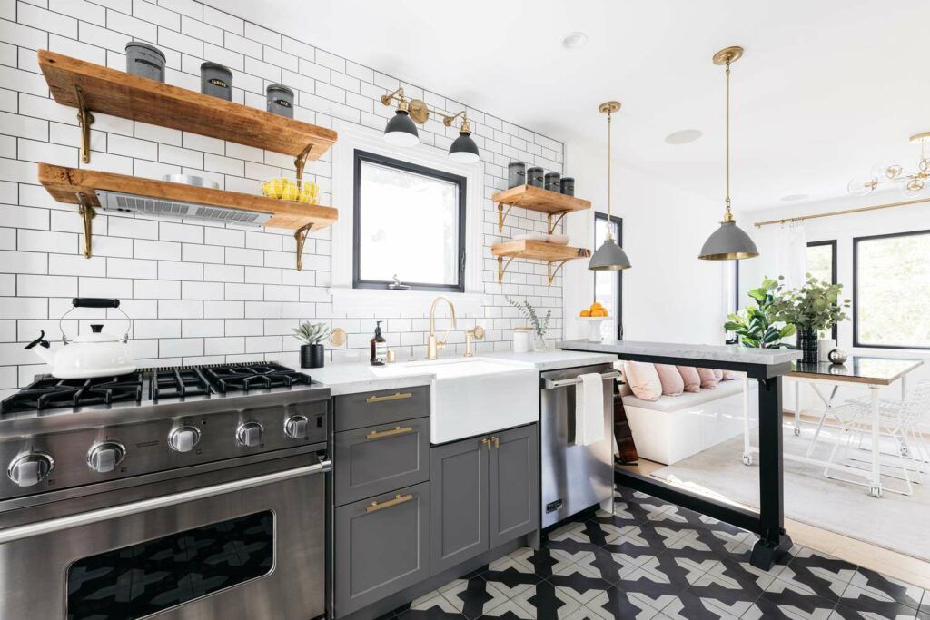 kitchen set modern klasik