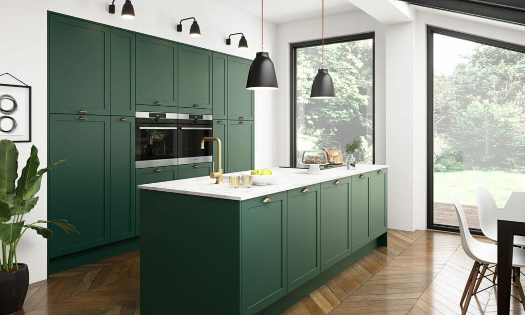 paduan warna kitchen set