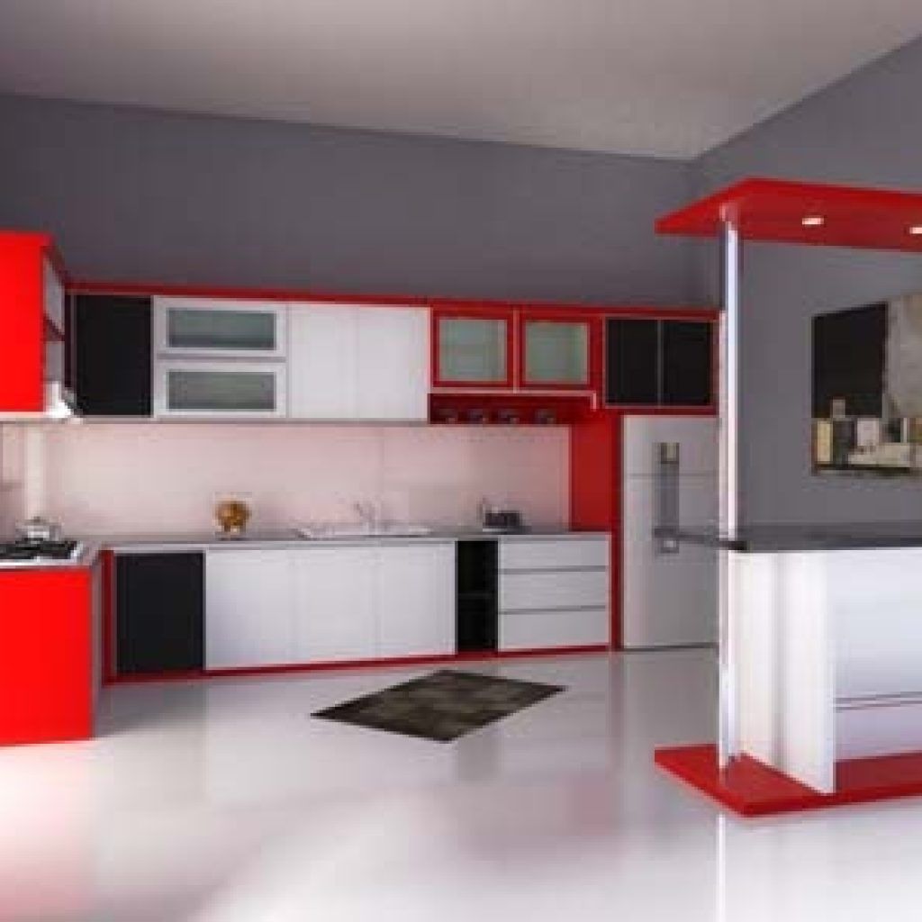 paduan warna kitchen set