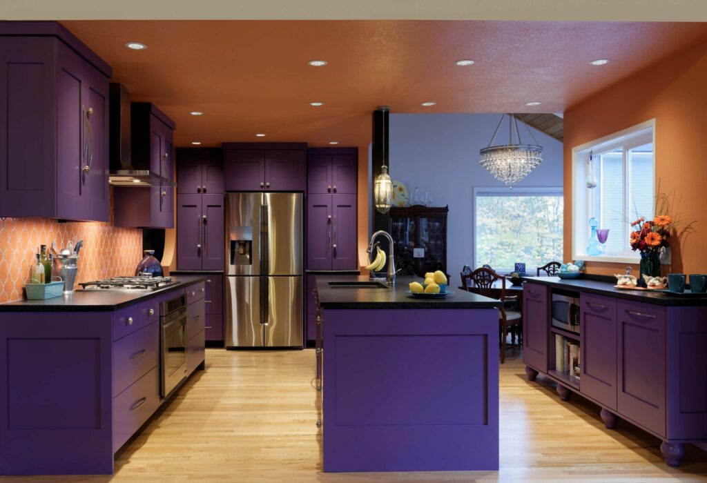 paduan warna kitchen set