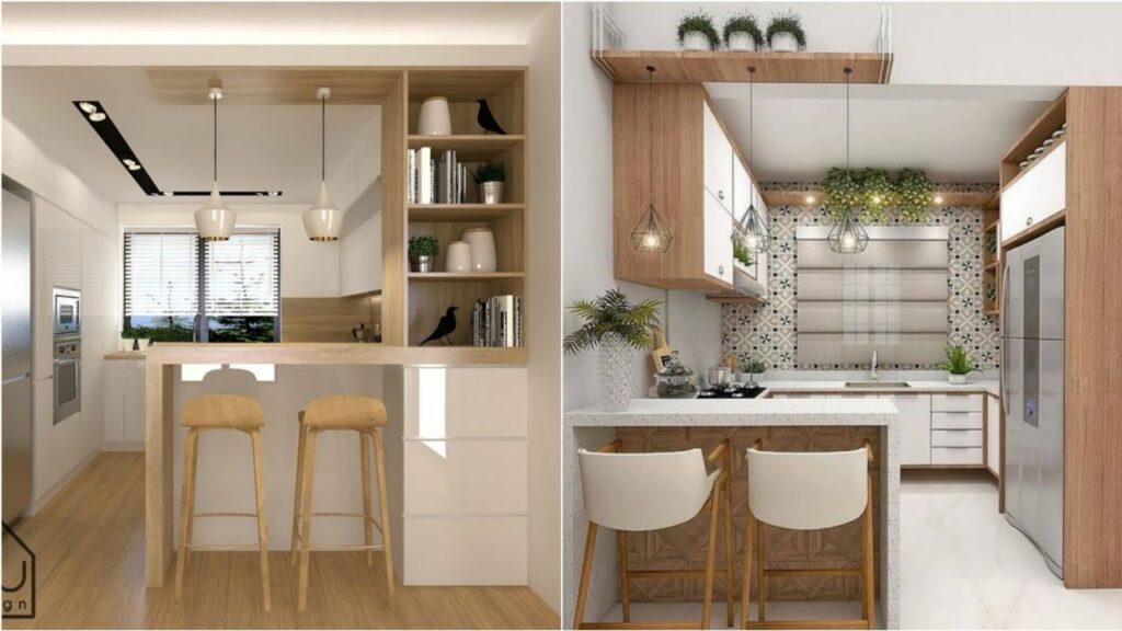 Contoh kitchen bar set dalam desain dapur terkini