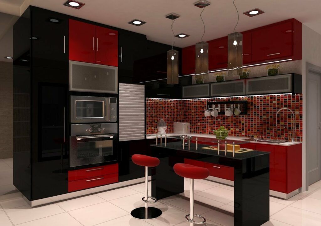 kitchen set klasik modern