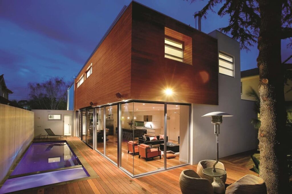 4 ide desain rumah mewah 3 lantai dengan gaya futuristik