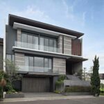 ide desain rumah mewah 3 lantai